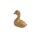 Golden Brass Duck Incense Stick Holder